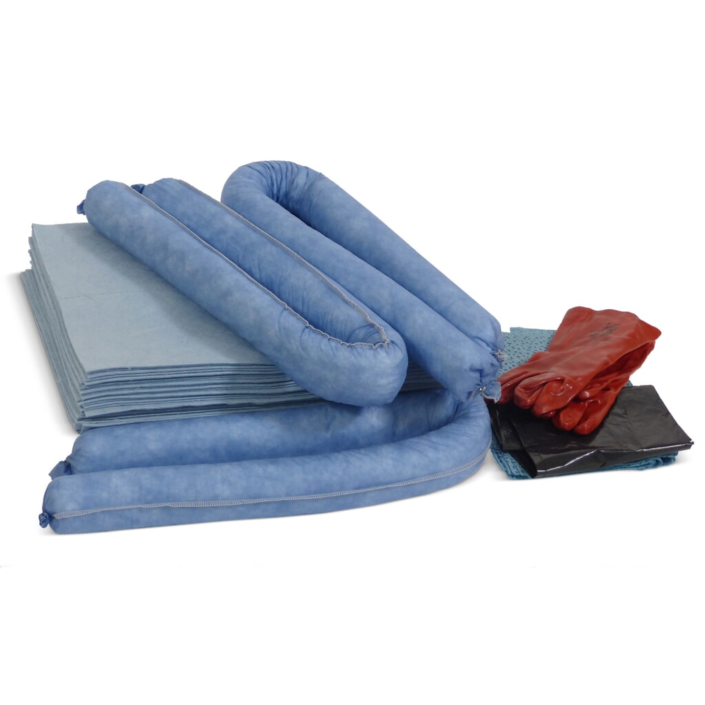 N° de l'image du produit 2 : Kit d’urgence Universal, capacité d’absorption 50 litres, sacoche en PVC