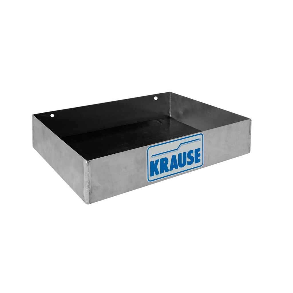 Bac de rangement outils à pince pour échelles à plate-forme KRAUSE® STABILO Illustration du produit: Bac de rangement outils à pince pour échelles à plate-forme KRAUSE® STABILO