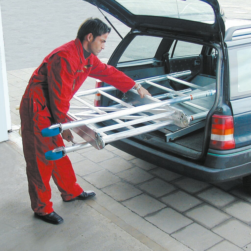 KRAUSE® Échafaudage pliant MONTO en aluminium ProTec XS, hauteur de travail 2 900 mm N° de l'image du produit 2 : KRAUSE® Échafaudage pliant MONTO en aluminium ProTec XS, hauteur de travail 2 900 mm