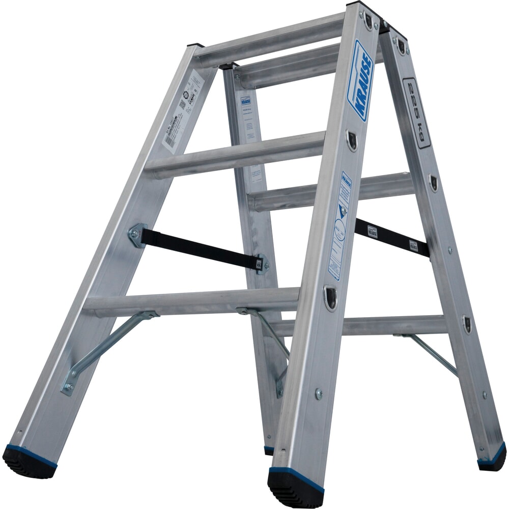 N° de l'image du produit 7 : Escabeau KRAUSE® STABILO , accessible des deux côtés, capacité de charge 225 kg, 2 x 3 marches