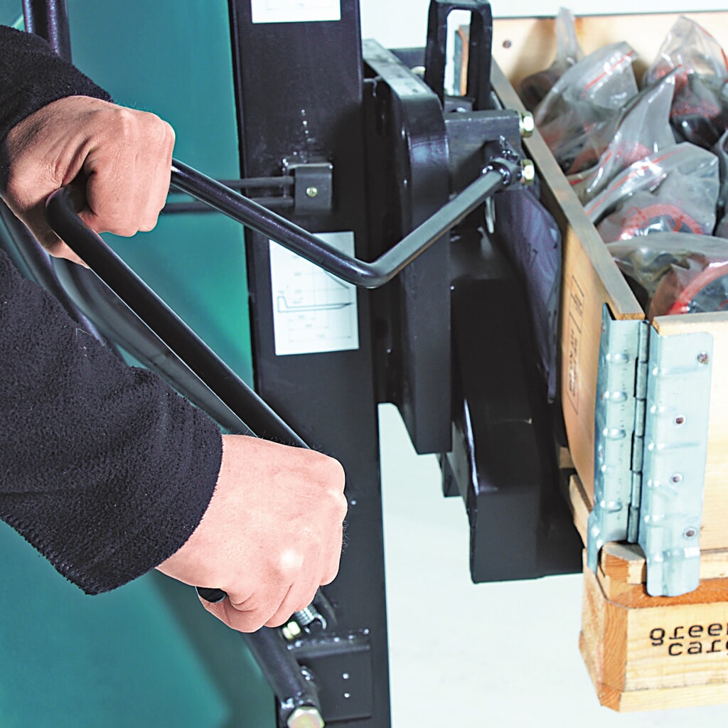 Lève-palettes, orientable, levage électrique, hauteur de levage 900 mm N° de l'image du produit 2 : Lève-palettes, orientable, levage électrique, hauteur de levage 900 mm
