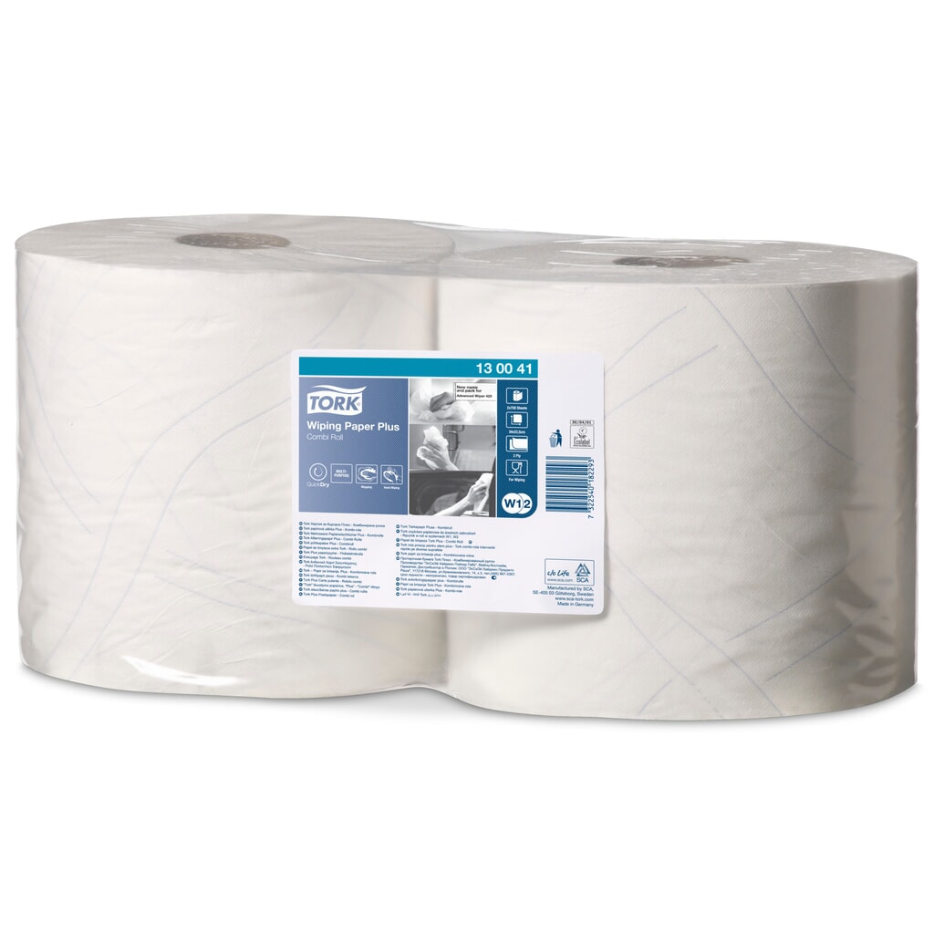 Lingettes TORK® Extra Stark, écolabel UE, Hxl 340 x 235 mm, 2 rouleaux, blanc Illustration du produit: Lingettes TORK® Extra Stark, écolabel UE, Hxl 340 x 235 mm, 2 rouleaux, blanc