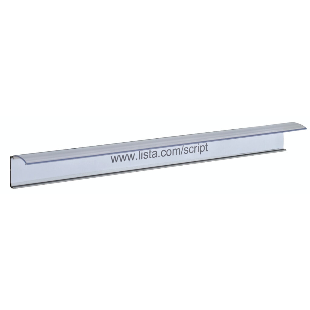 Porte-étiquette LISTA, hauteur 22 mm,10 pièces, largeur 105 mm Illustration du produit: Porte-étiquette LISTA, hauteur 22 mm,10 pièces, largeur 105 mm