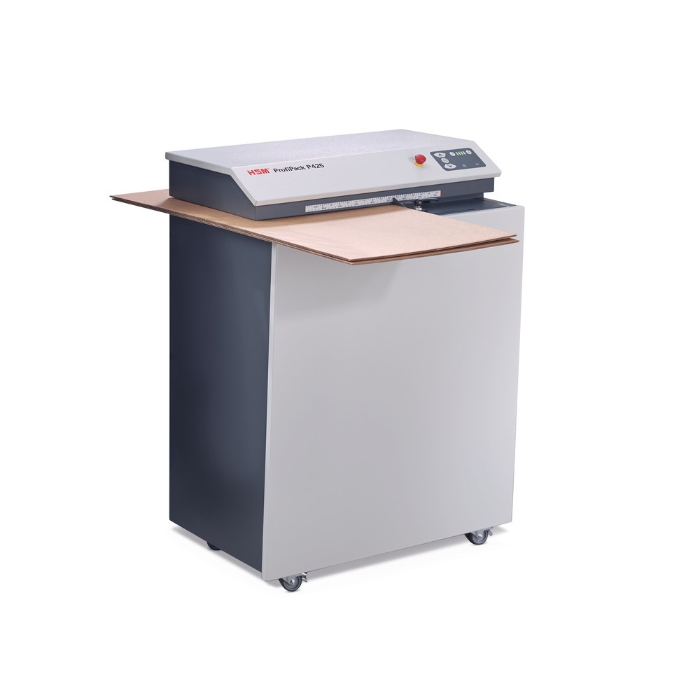 N° de l'image du produit 3 : Machine de matelassage pour emballages HSM ProfiPack P425, courant triphasé, kit d'adaptation pour aspiration inclus