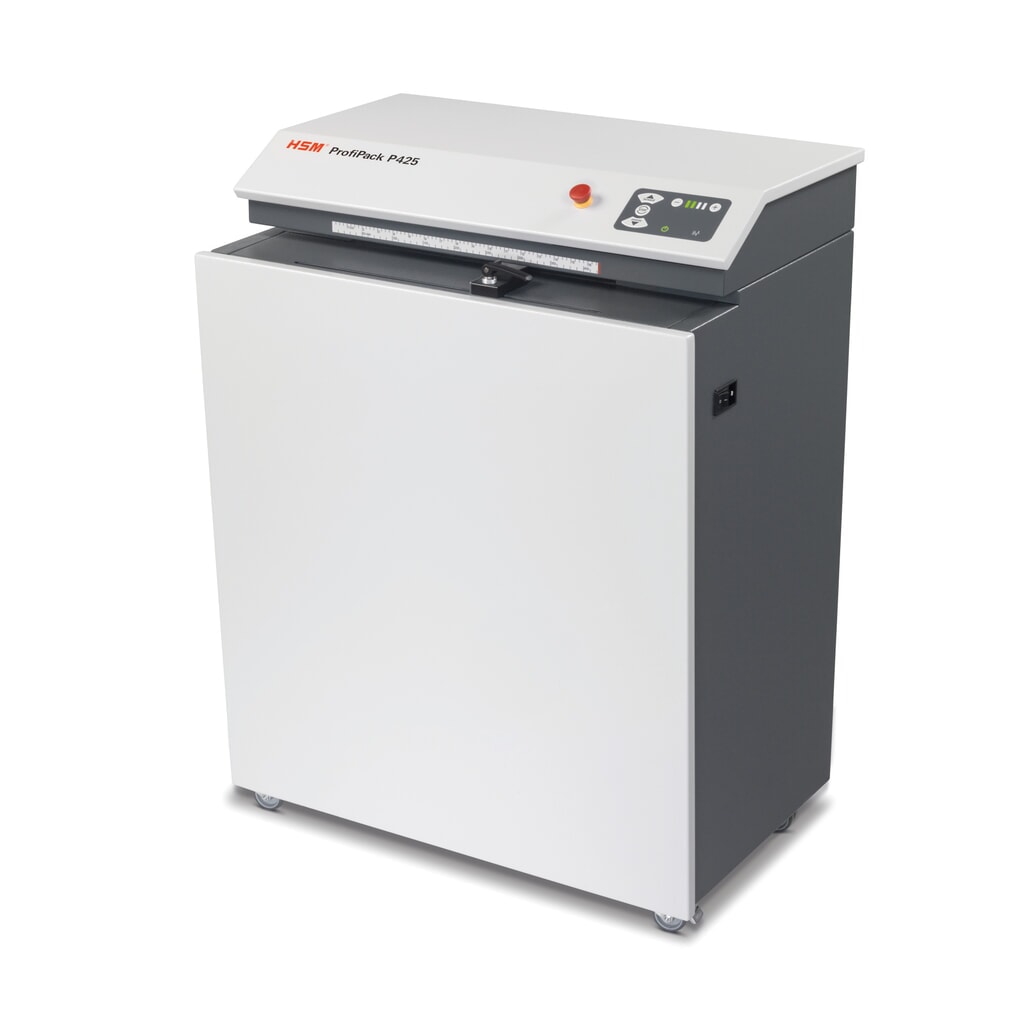 Machine de matelassage pour emballages HSM ProfiPack P425, courant alternatif N° de l'image du produit 1 : Machine de matelassage pour emballages HSM ProfiPack P425, courant alternatif