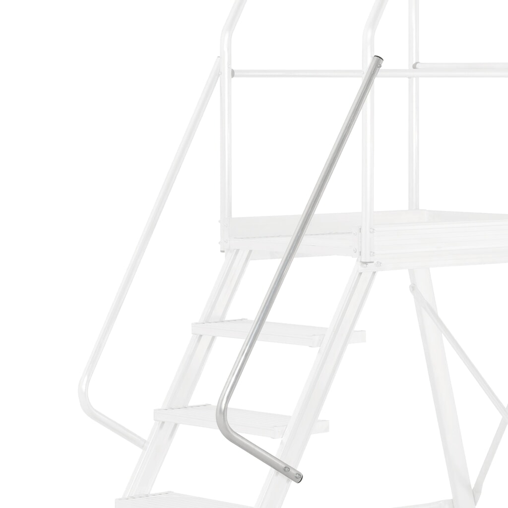 Illustration du produit: Main courante pour échelle plate-forme HYMER, pour 4+5 marches