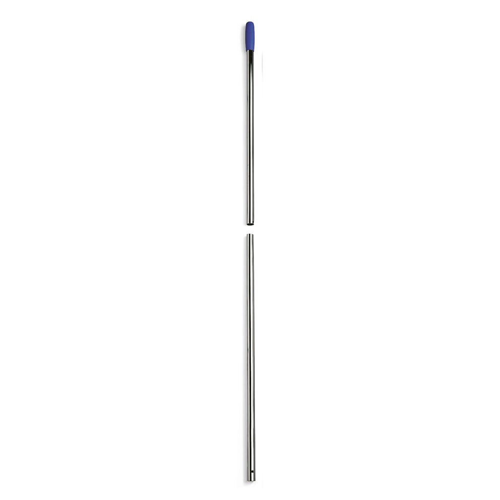 Poignée chromée avec trou, 2 pièces, Ø 22 mm, longueur 1 400 mm Illustration du produit: Poignée chromée avec trou, 2 pièces, Ø 22 mm, longueur 1 400 mm