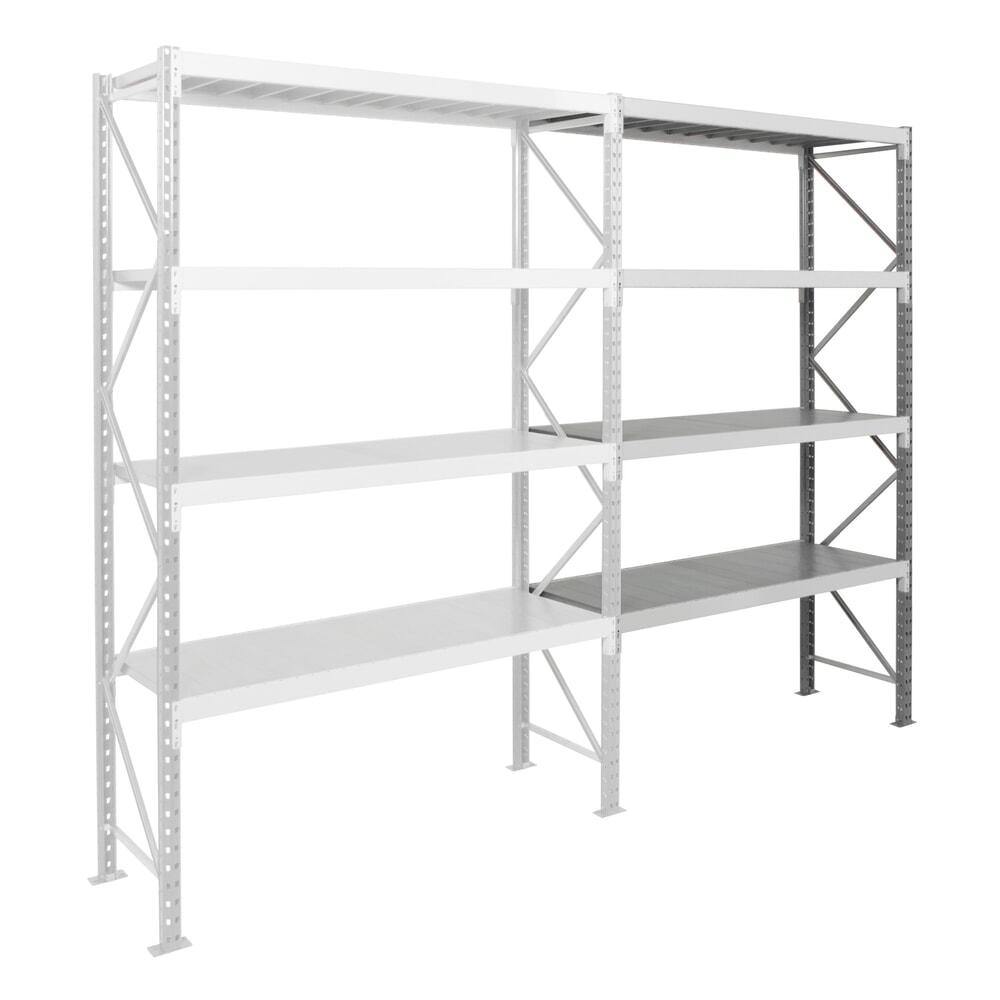 Illustration du produit: ManOrga Rayonnage grande portée, avec panneaux en acier, TA, H x l x P 2 500 x 1 800 x 600 mm