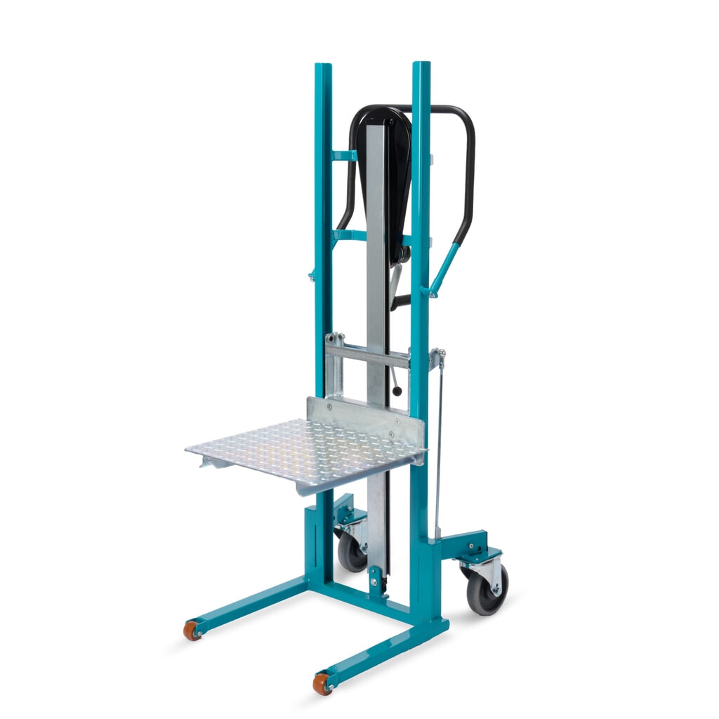Chariot de levage Ameise® avec bras de fourche, capacité de charge 250 kg, pneumatiques TPE N° de l'image du produit 2 : Chariot de levage Ameise® avec bras de fourche, capacité de charge 250 kg, pneumatiques TPE