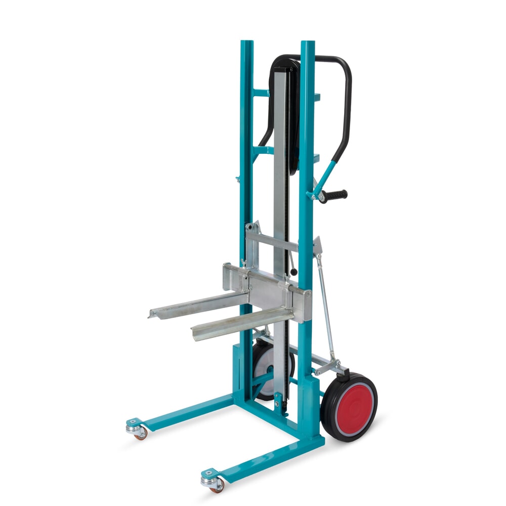 N° de l'image du produit 2 : Chariot de levage Ameise®, avec bras de fourche, capacité de charge 250 kg, bandage plein