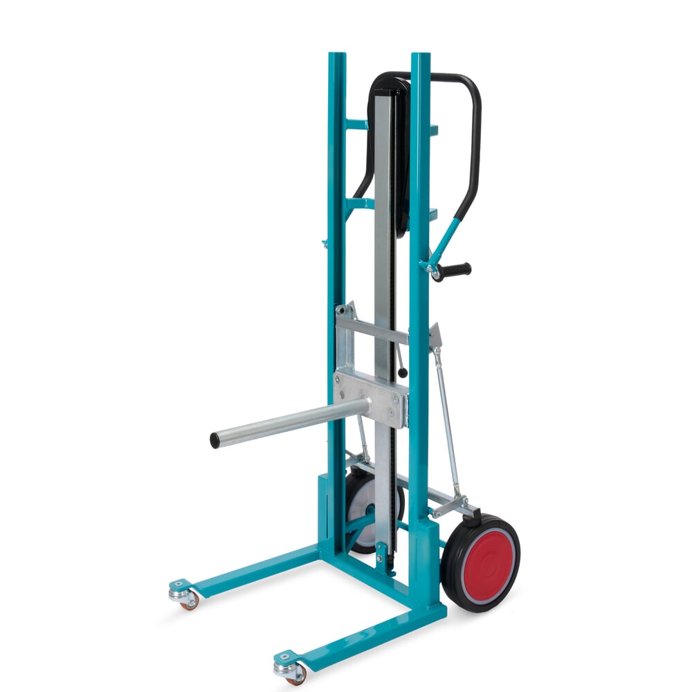 N° de l'image du produit 4 : Chariot de levage Ameise®, avec bras de fourche, capacité de charge 250 kg, bandage plein