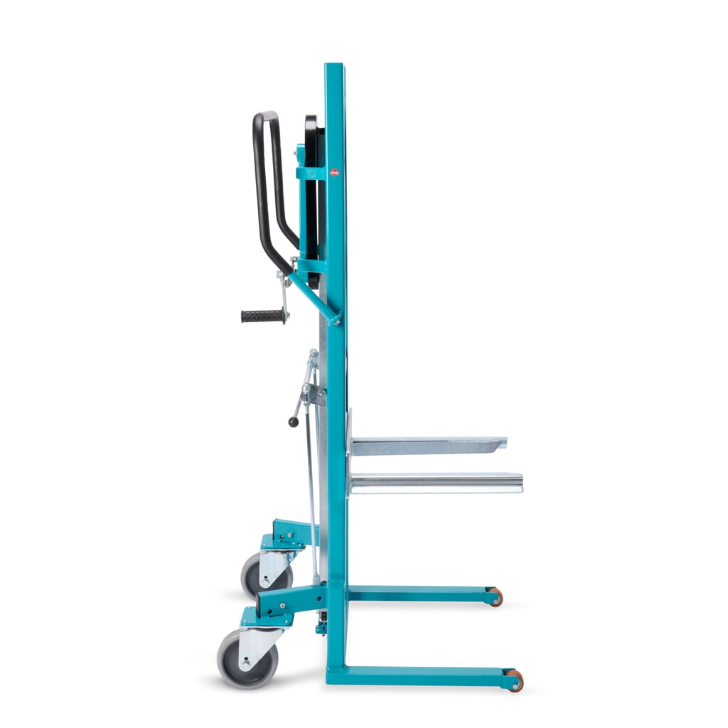 Chariot de levage Ameise® avec bras de fourche, capacité de charge 250 kg, pneumatiques TPE N° de l'image du produit 5 : Chariot de levage Ameise® avec bras de fourche, capacité de charge 250 kg, pneumatiques TPE