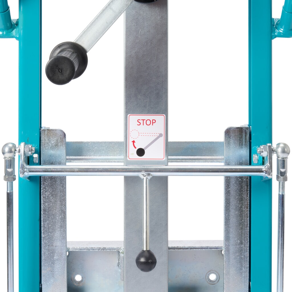 N° de l'image du produit 11 : Chariot de levage Ameise® avec bras de fourche, capacité de charge 250 kg, pneumatiques TPE