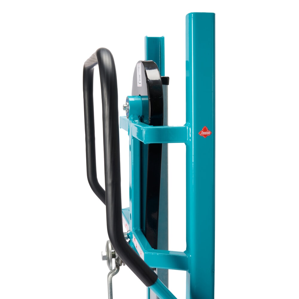 N° de l'image du produit 9 : Chariot de levage Ameise®, avec bras de fourche, capacité de charge 250 kg, bandage plein