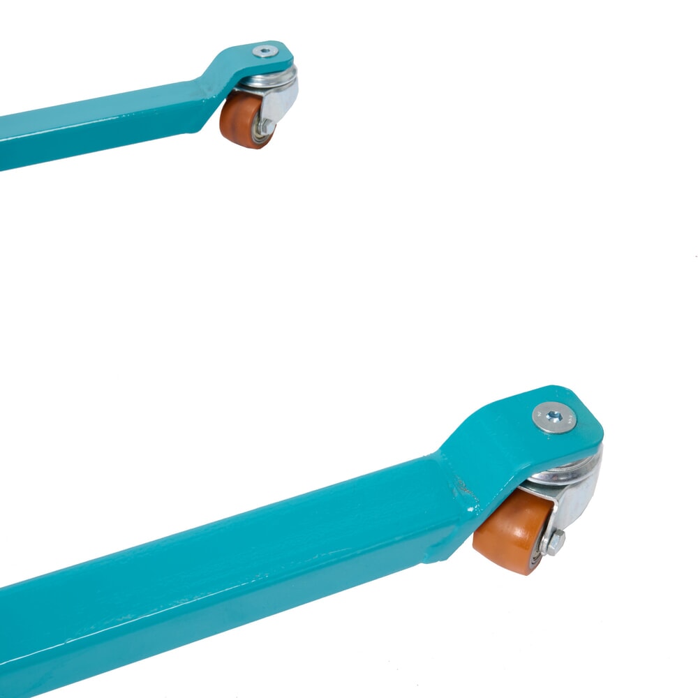 N° de l'image du produit 10 : Chariot de levage Ameise®, avec bras de fourche, capacité de charge 250 kg, bandage plein