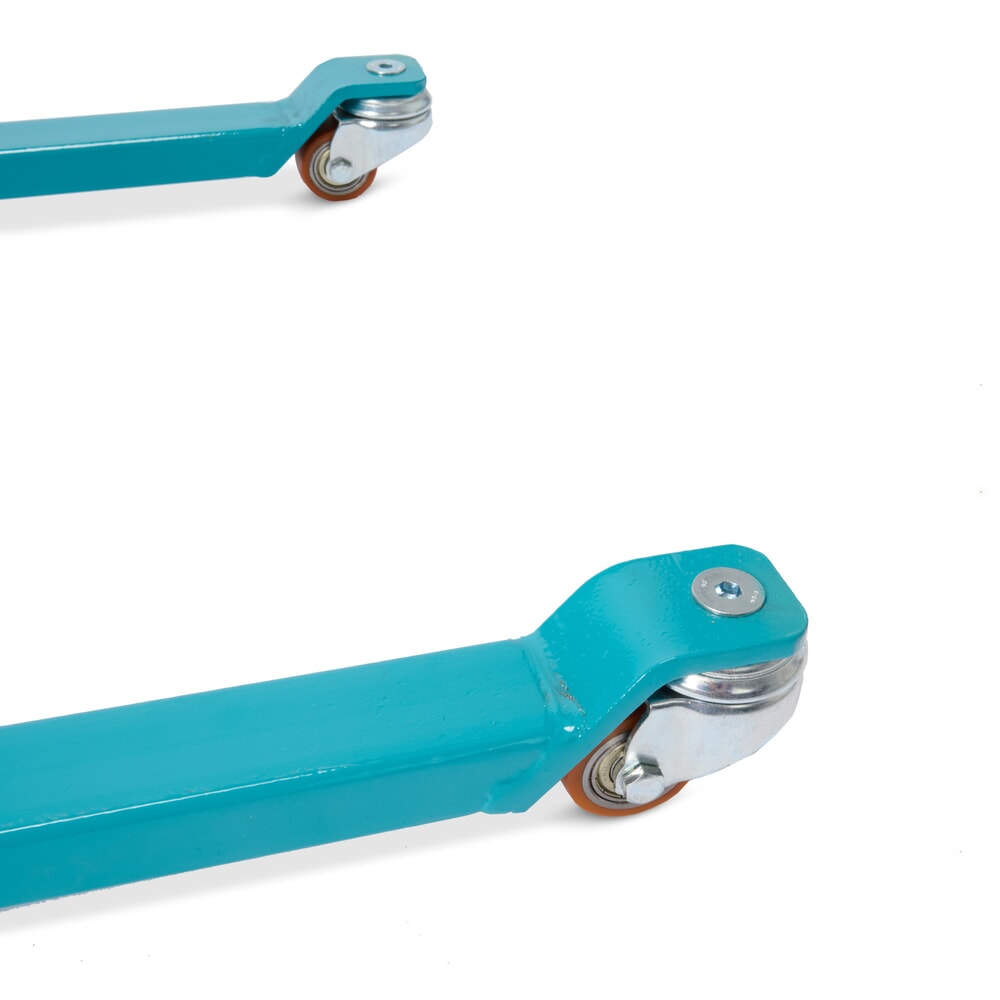 N° de l'image du produit 11 : Chariot de levage Ameise®, avec bras de fourche, capacité de charge 250 kg, bandage plein
