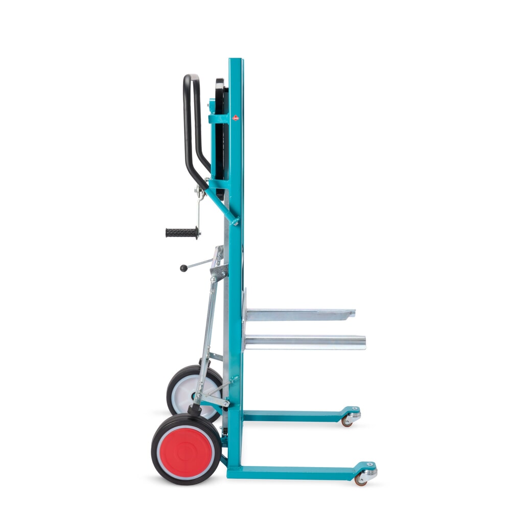 N° de l'image du produit 13 : Chariot de levage Ameise®, avec bras de fourche, capacité de charge 250 kg, bandage plein