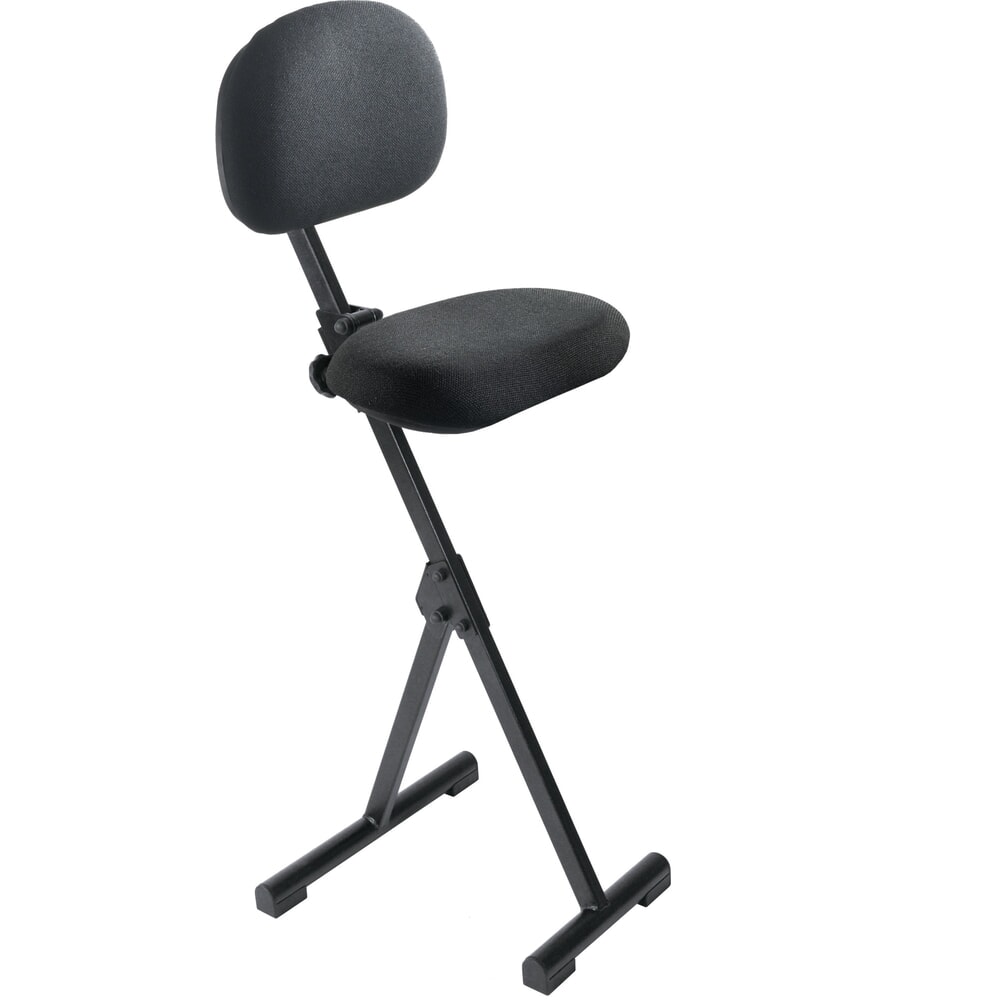 N° de l'image du produit 1 : meychair Siège assis-debout, pliable, hauteur d'assise 540-900 mm, patins, noir