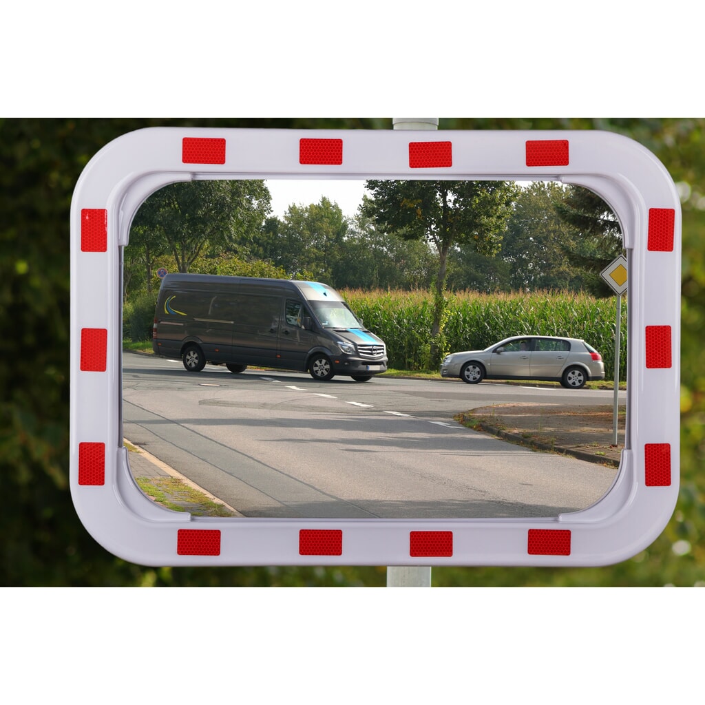 Miroir de circulation dancop EUvex, l x H 600 x 400 mm N° de l'image du produit 4 : Miroir de circulation dancop EUvex, l x H 600 x 400 mm