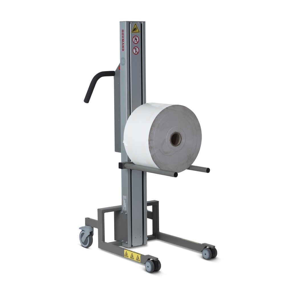 N° de l'image du produit 1 : Monte-charge HOVMAND avec broche double, zone de levage 80-1 280 mm, capacité de charge 80 kg