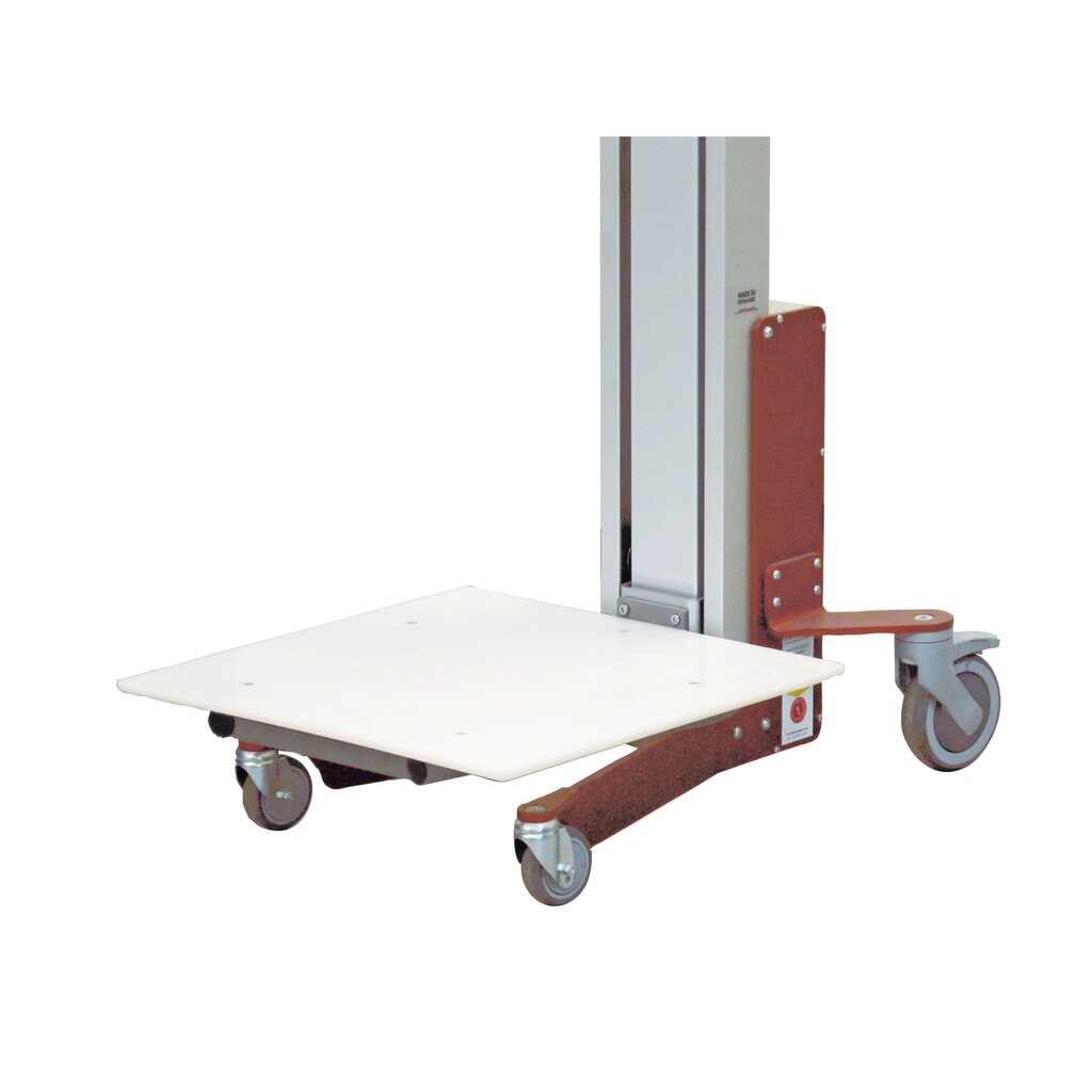 Monte-charge HOVMAND avec plate-forme en plastique, zone de levage 140-1 351 mm, capacité de charge 70 kg N° de l'image du produit 3 : Monte-charge HOVMAND avec plate-forme en plastique, zone de levage 140-1 351 mm, capacité de charge 70 kg