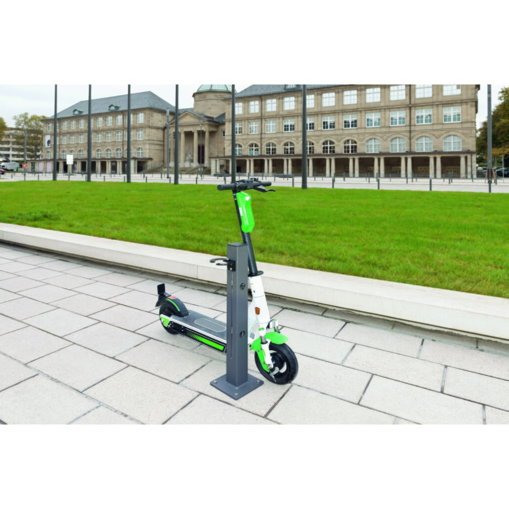 N° de l'image du produit 3 : MORAVIA Râtelier à scooters, 2 places de stationnement, à cheviller au sol