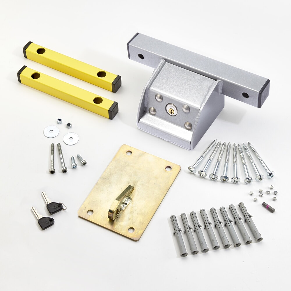 N° de l'image du produit 1 : MOTTEZ Antivol pour porte de garage