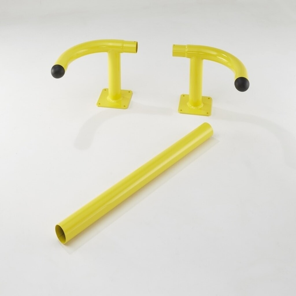 MOTTEZ Jeu d'arceaux de protection, longueur 720 mm, jaunes N° de l'image du produit 1 : MOTTEZ Jeu d'arceaux de protection, longueur 720 mm, jaunes