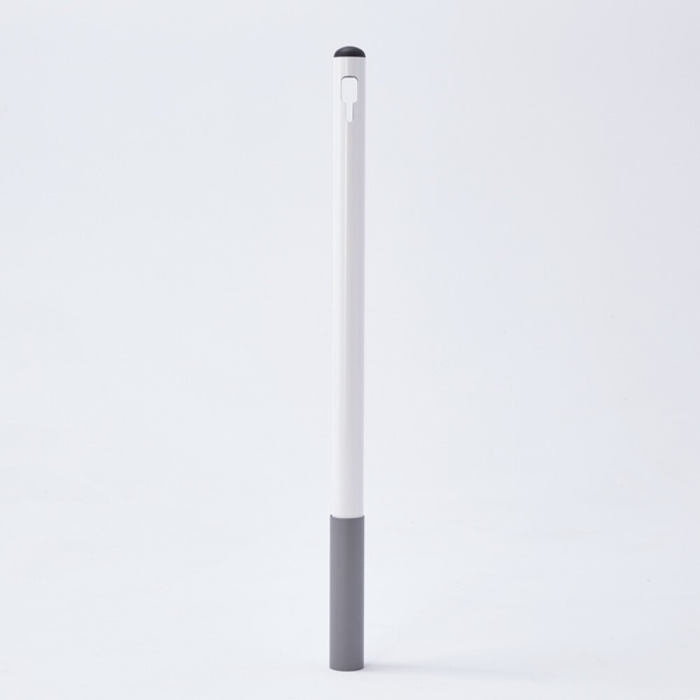 N° de l'image du produit 1 : MOTTEZ Potelet métallique, hauteur 1 000 mm, blanc