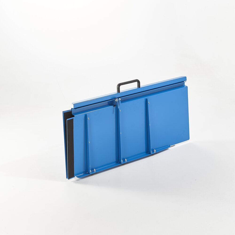 N° de l'image du produit 1 : MOTTEZ Rampe d'accès pliable en aluminium, longueur 1 060 mm