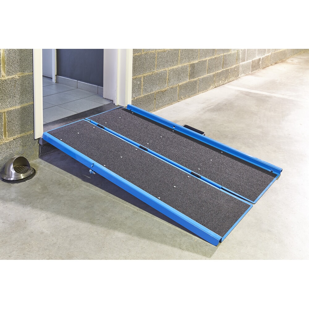 N° de l'image du produit 3 : MOTTEZ Rampe d'accès pliable en aluminium, longueur 1 060 mm