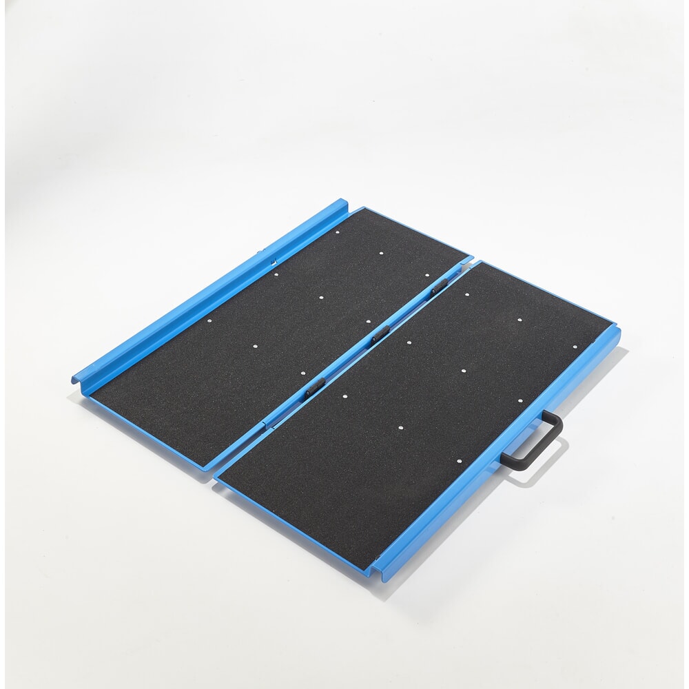 N° de l'image du produit 4 : MOTTEZ Rampe d'accès pliable en aluminium, longueur 1 060 mm