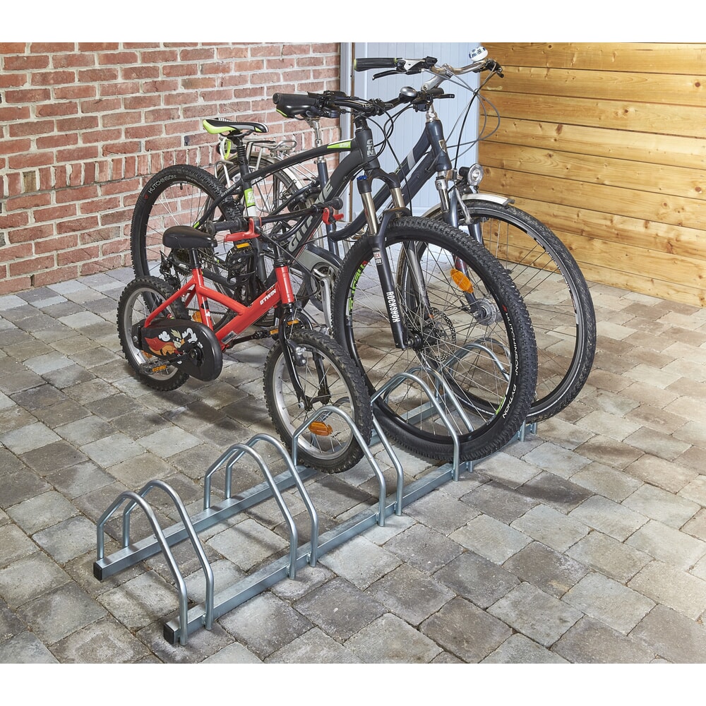 N° de l'image du produit 5 : MOTTEZ Râtelier à vélos pour 5 vélos face à face