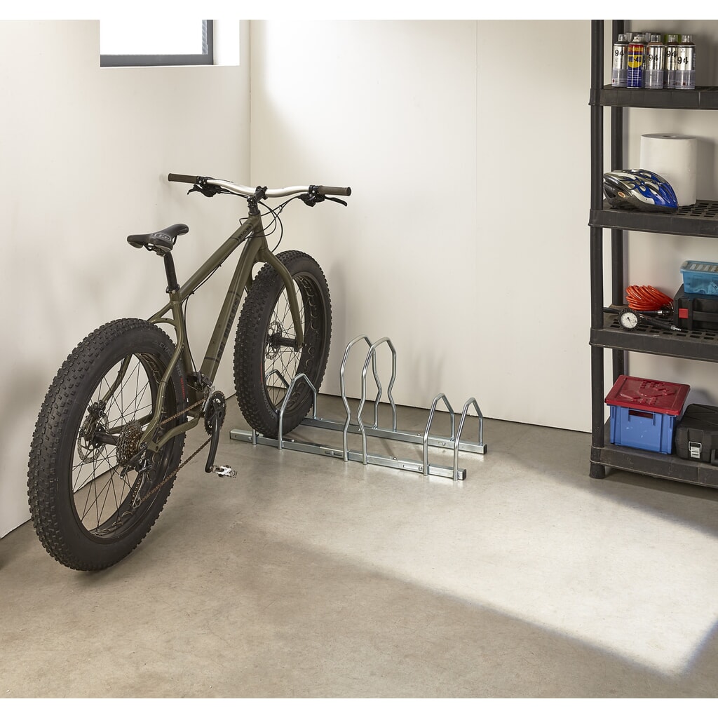 N° de l'image du produit 3 : MOTTEZ Râtelier à vélos pour 3 vélos sur 2 niveaux FAT BIKE