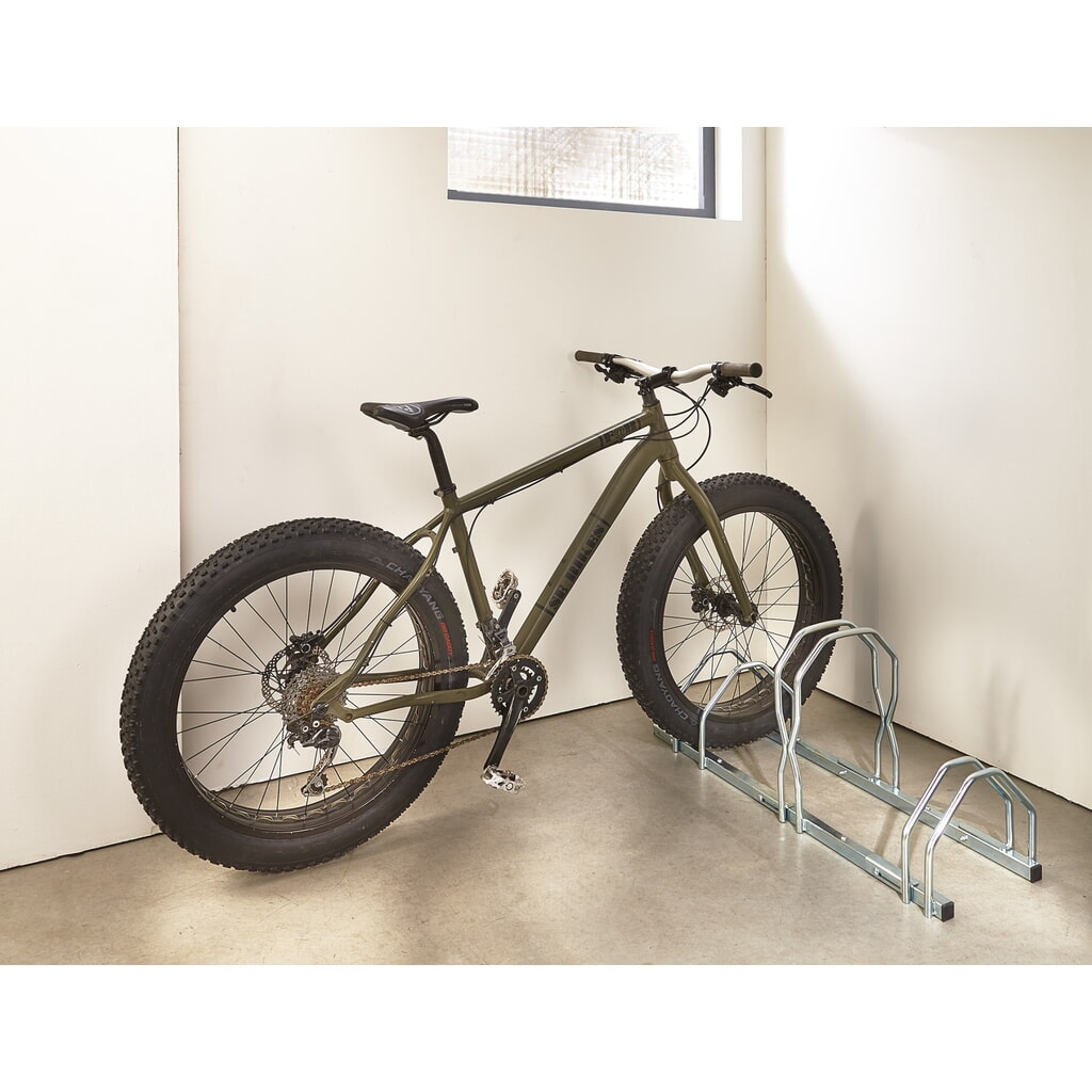 N° de l'image du produit 5 : MOTTEZ Râtelier à vélos pour 3 vélos sur 2 niveaux FAT BIKE