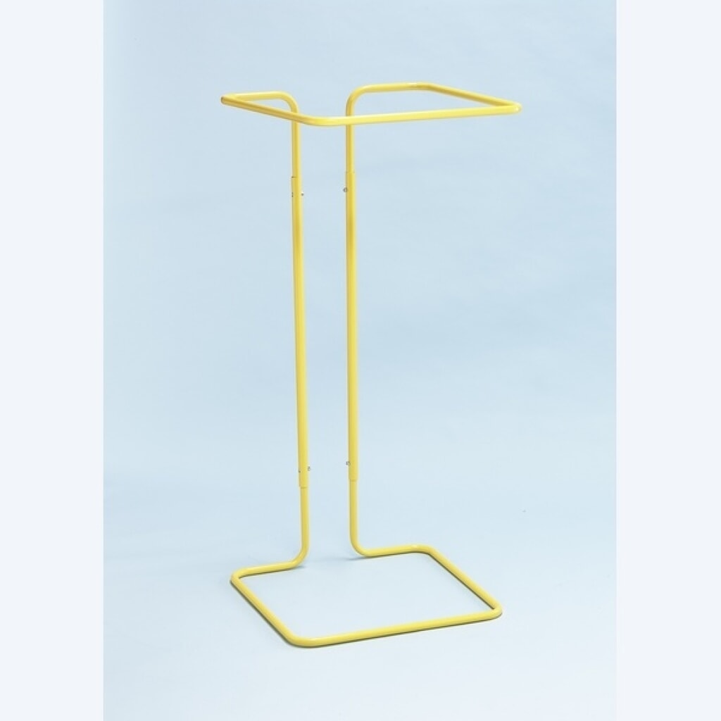 MOTTEZ Support pour sacs poubelle 400 litres sans roulettes, jaune Illustration du produit: MOTTEZ Support pour sacs poubelle 400 litres sans roulettes, jaune