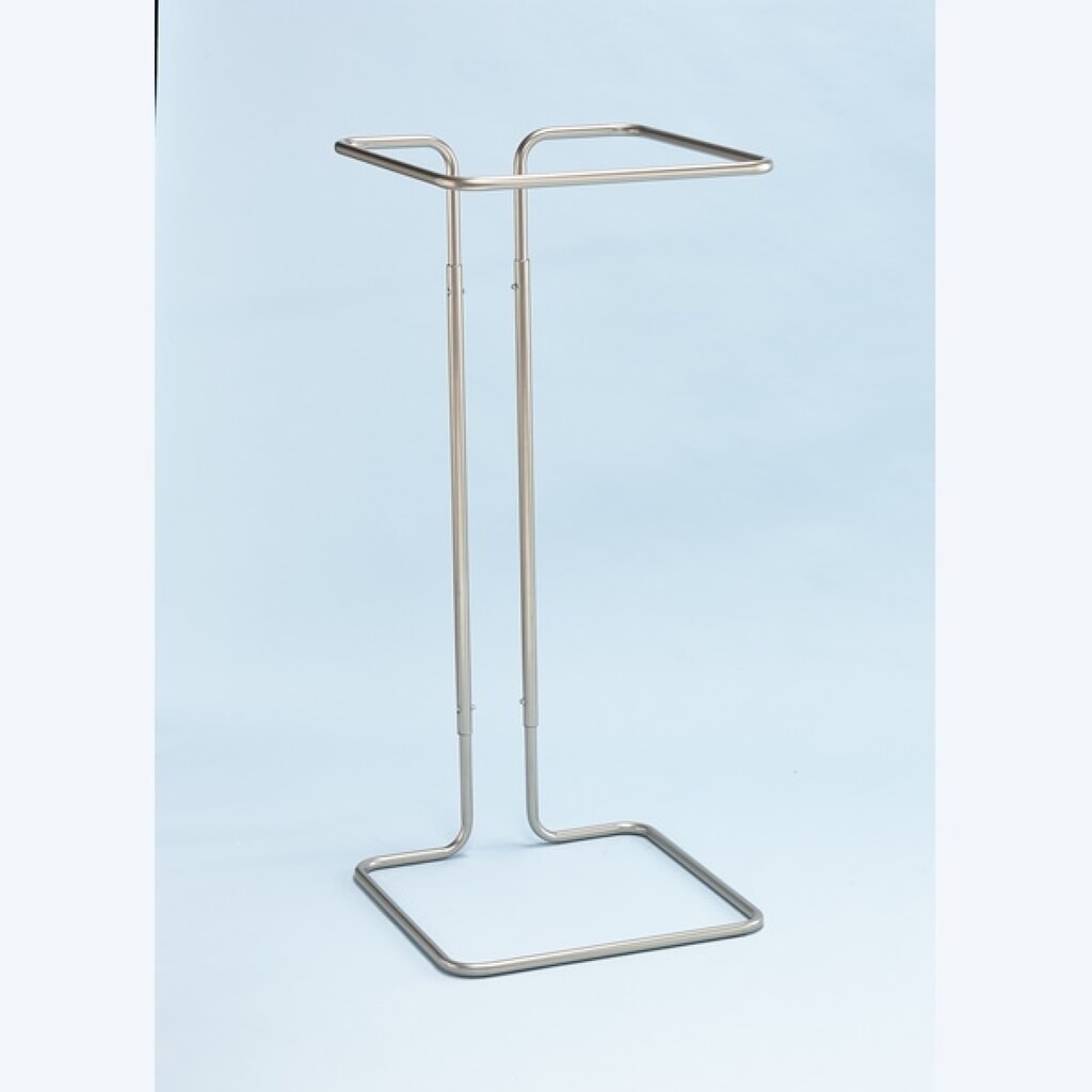 Illustration du produit: MOTTEZ Support pour sacs poubelle 400 litres sans roulettes, gris