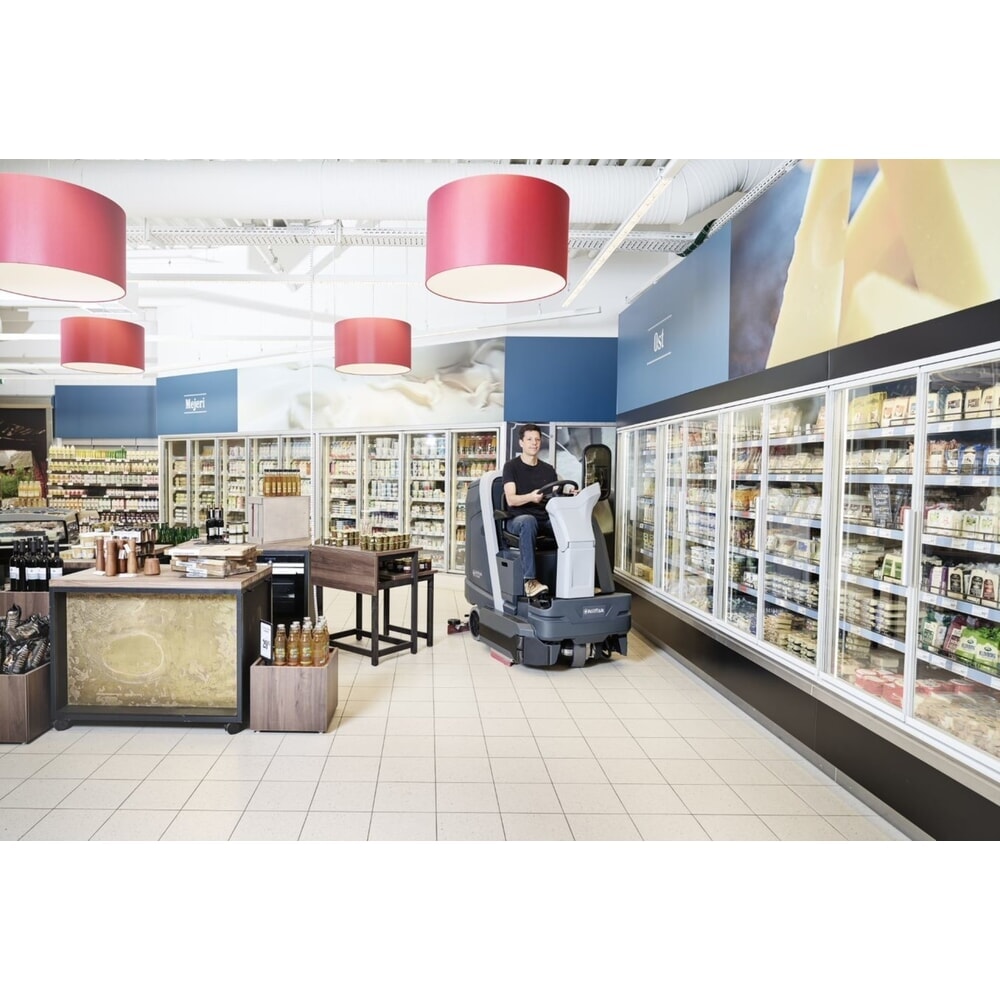 N° de l'image du produit 5 : Autolaveuse autoportée SC6000 860D Nilfisk®, largeur de travail 863 mm
