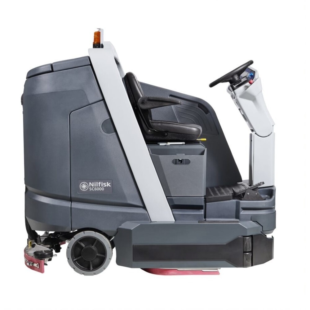 N° de l'image du produit 6 : Autolaveuse autoportée SC6000 860D Nilfisk®, largeur de travail 863 mm