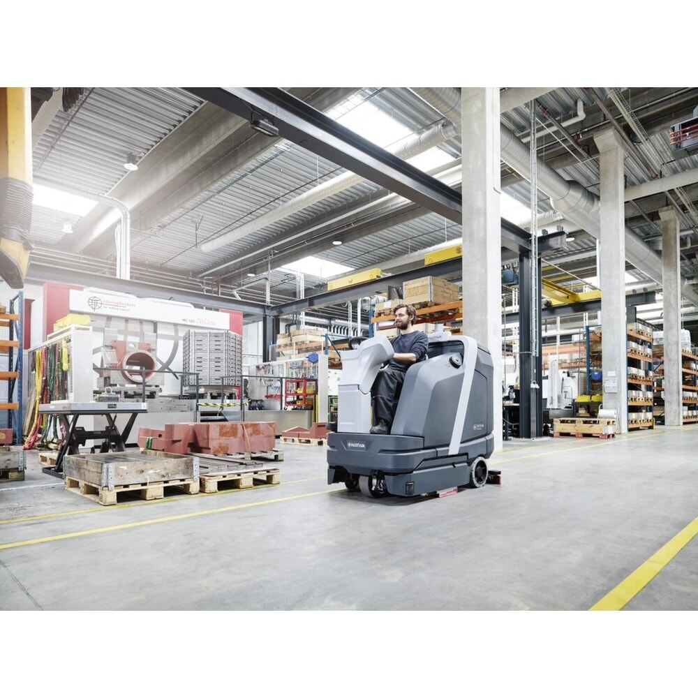 N° de l'image du produit 7 : Autolaveuse autoportée SC6000 860D Nilfisk®, largeur de travail 863 mm