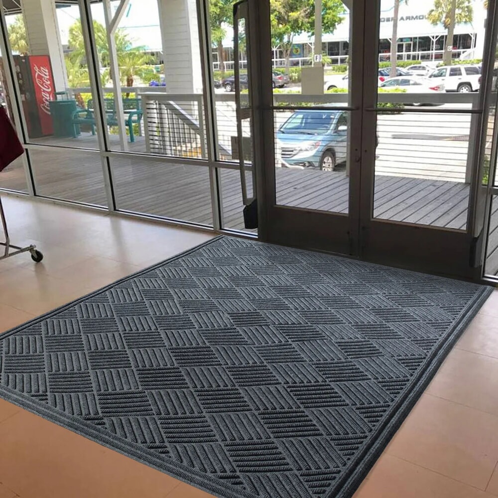 N° de l'image du produit 4 : Paillasson NoTrax Diamond CTE™, l x L 600 x 900 mm, anthracite