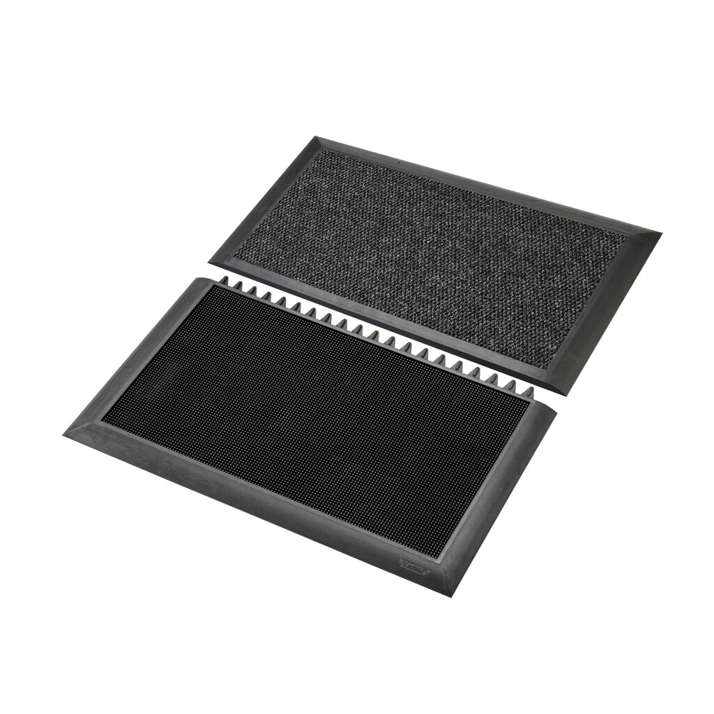 N° de l'image du produit 2 : Paillasson NoTrax Sani-Master™, désinfectant, l × L 914 × 1 050 mm, anthracite/noir