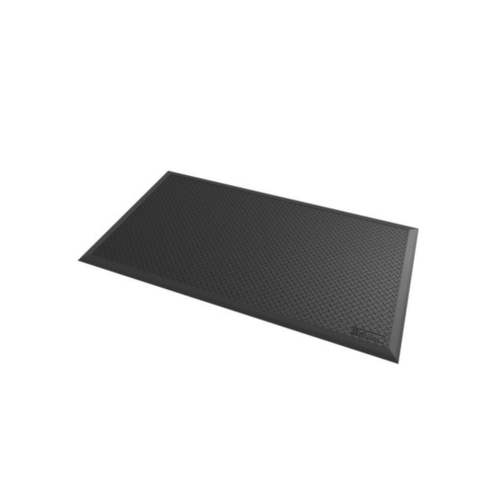 N° de l'image du produit 2 : Tapis anti-fatigue NoTrax Diamond Flex™ Nitrile, l × L 970 × 1 630 mm, noir