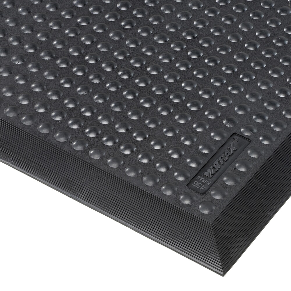 N° de l'image du produit 1 : Tapis anti-fatigue NoTrax Skystep™ Nitrile, l × L 600 × 900 mm, noir