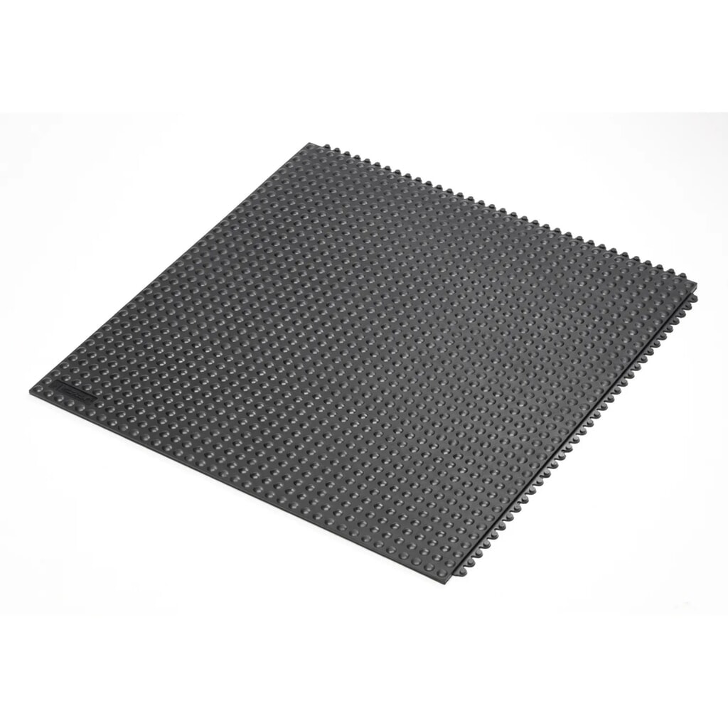 N° de l'image du produit 2 : Tapis anti-fatigue SkywalkerHD™, l × L 910 × 910 mm, noir