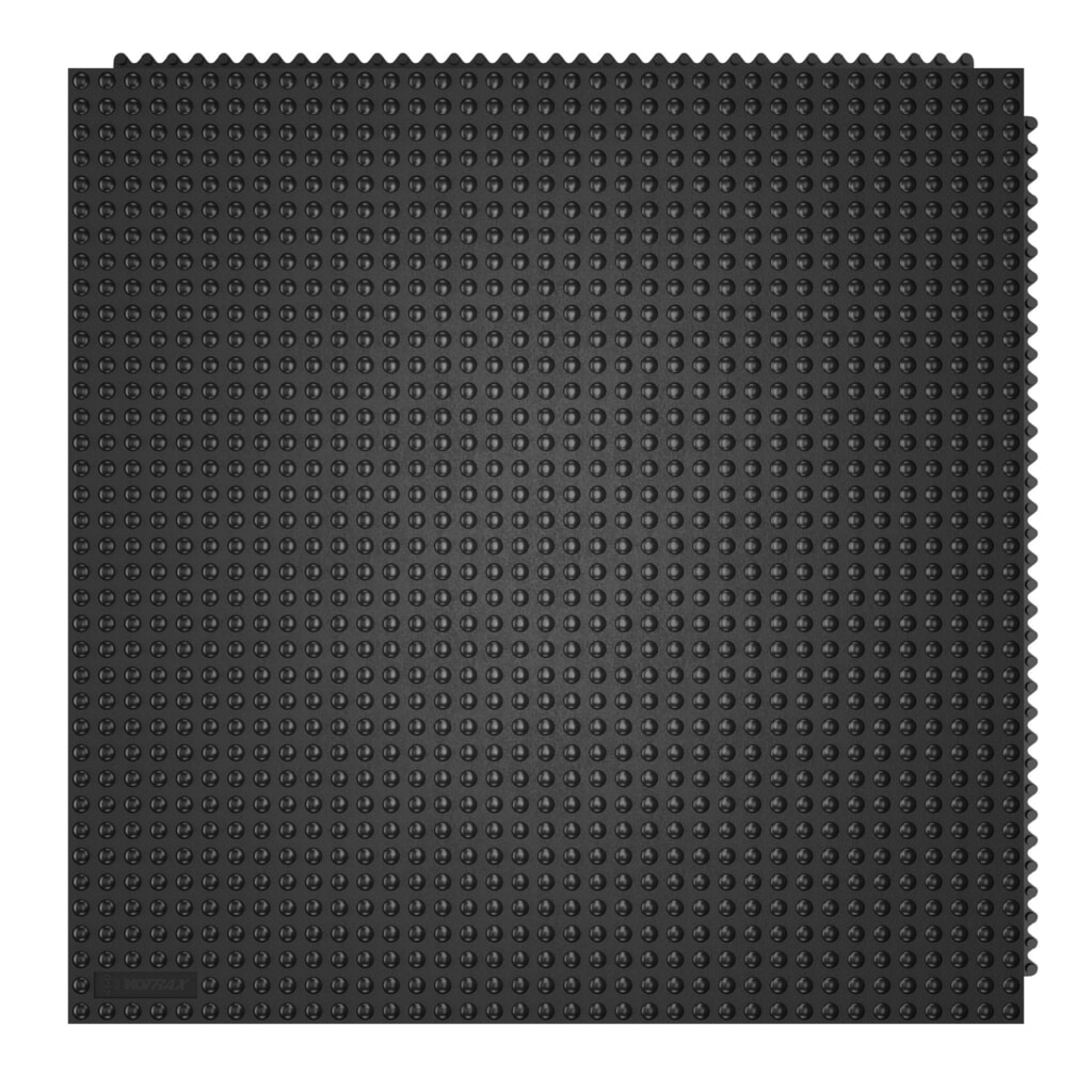 N° de l'image du produit 4 : Tapis anti-fatigue SkywalkerHD™, l × L 910 × 910 mm, noir
