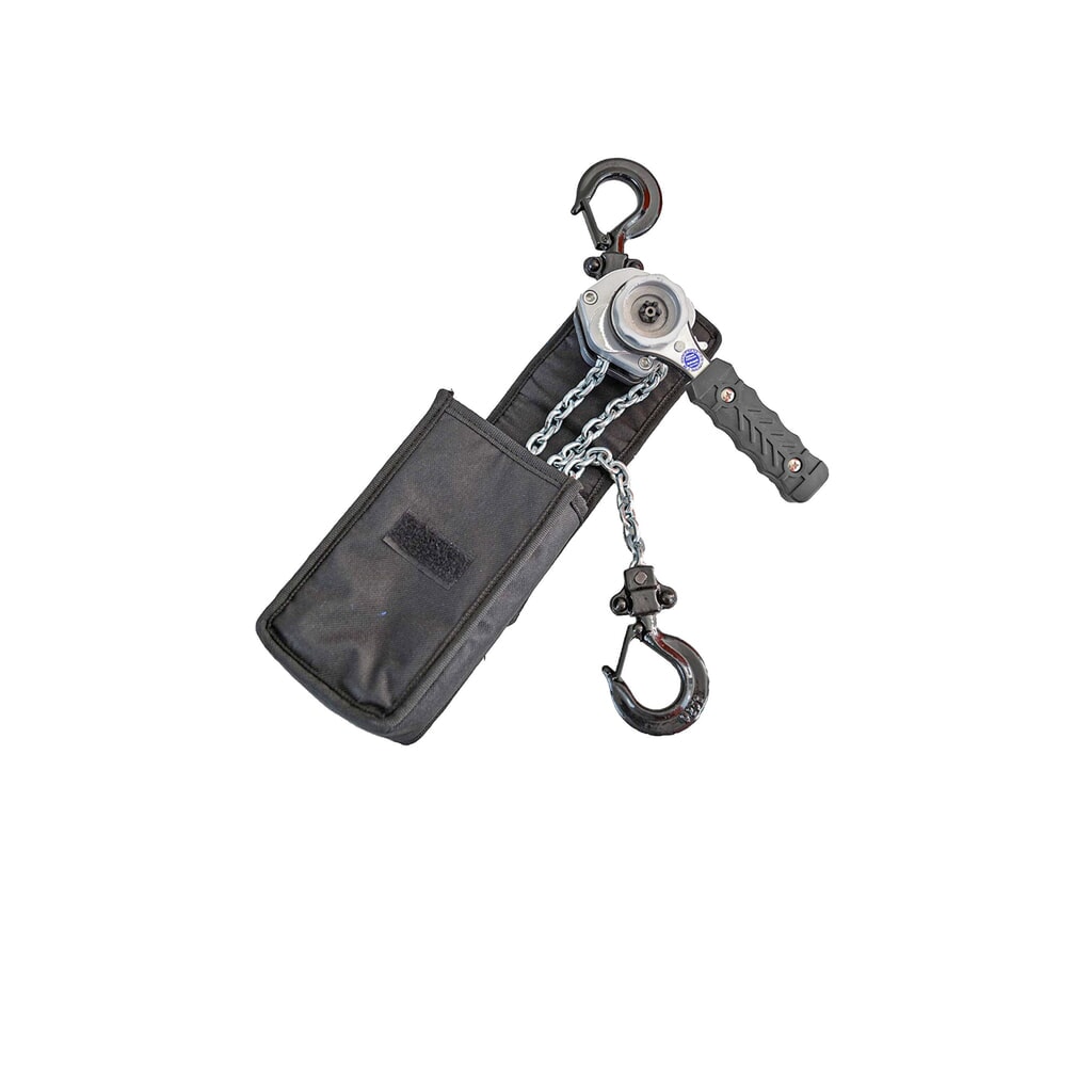 Illustration du produit: Palan à levier à cliquet Dolezych Black Series compact, capacité de charge 250 kg, longueur 1,50 m