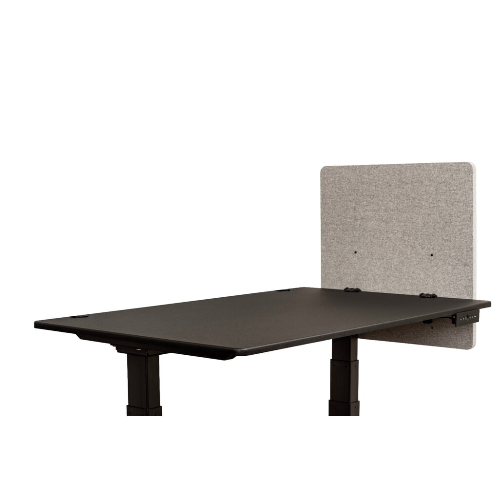 Panneau acoustique RECLAIM pour bureau, paroi latérale, largeur 600 mm, gris clair Illustration du produit: Panneau acoustique RECLAIM pour bureau, paroi latérale, largeur 600 mm, gris clair