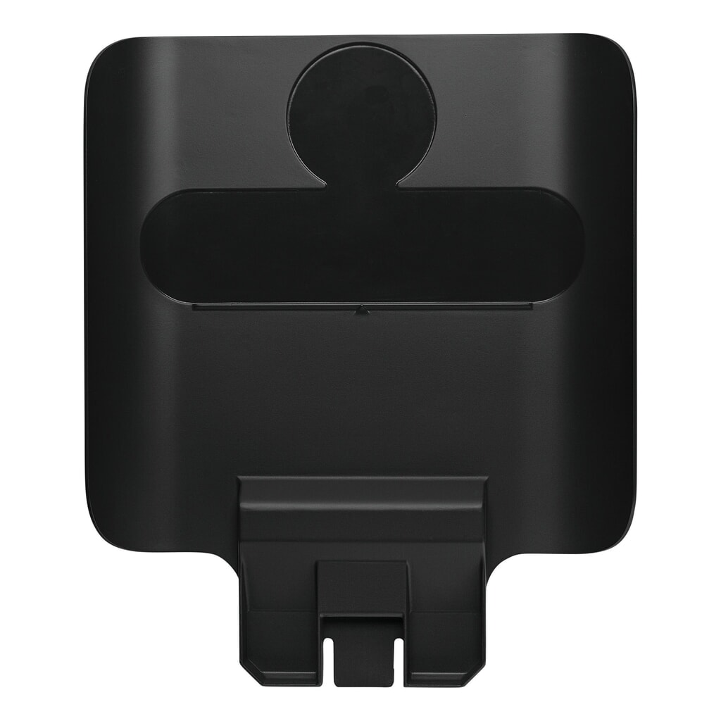 Panneau pour station de recyclage Rubbermaid® Slim Jim, noir Illustration du produit: Panneau pour station de recyclage Rubbermaid® Slim Jim, noir