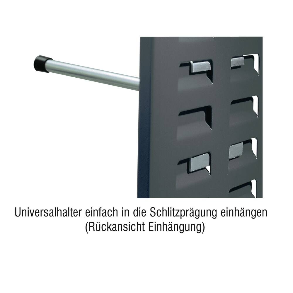 N° de l'image du produit 5 : Panneaux unitaires pour panneaux à fentes, Hxl 1 500 x 450 mm, bleu gentiane